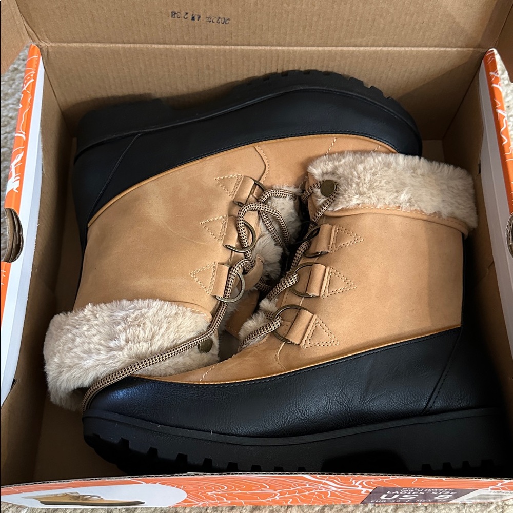JBU Tan Women's “Southgate” Boots Sz 8